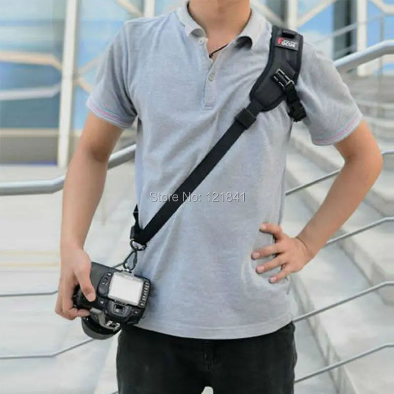 2023 التركيز F-1 سرعة حمل سريعة حبال لينة الكتف الرافعة حزام الرقبة حزام لكانون نيكون سوني بينتان كاميرا DSLR الأسود