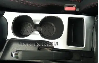 

For Nissan QASHQAI 2015 2016 ABS Chrome decoration sticker trim interior frame water glass box plated ring