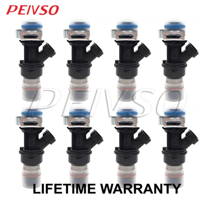 

PEIVSO 8pcs 17113553 FJ10062 8171136980 Fuel Injector For GMC DENALI ENVOY XL SIERRA 1500/2500/3500/C3 YUKON 5.3L 4.8L 6.0L V8