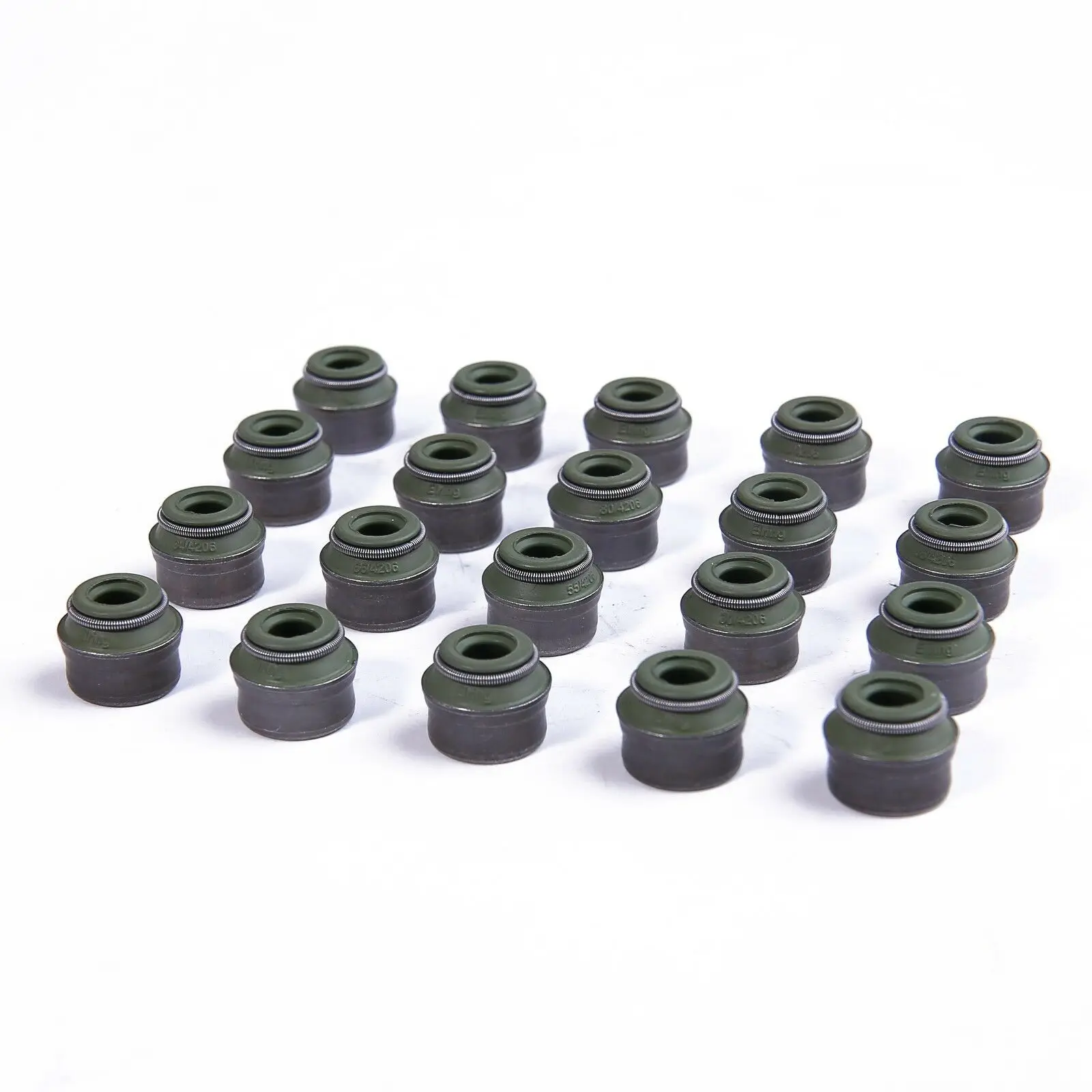 20pcs 6mm Engine Valve Stem Oil Seal Fit For A-UDI A3 A4 A5 A6 A8 J etta Golf Passat 1.8 1.8T 2.5 20V 036 109 675 A 036109675A