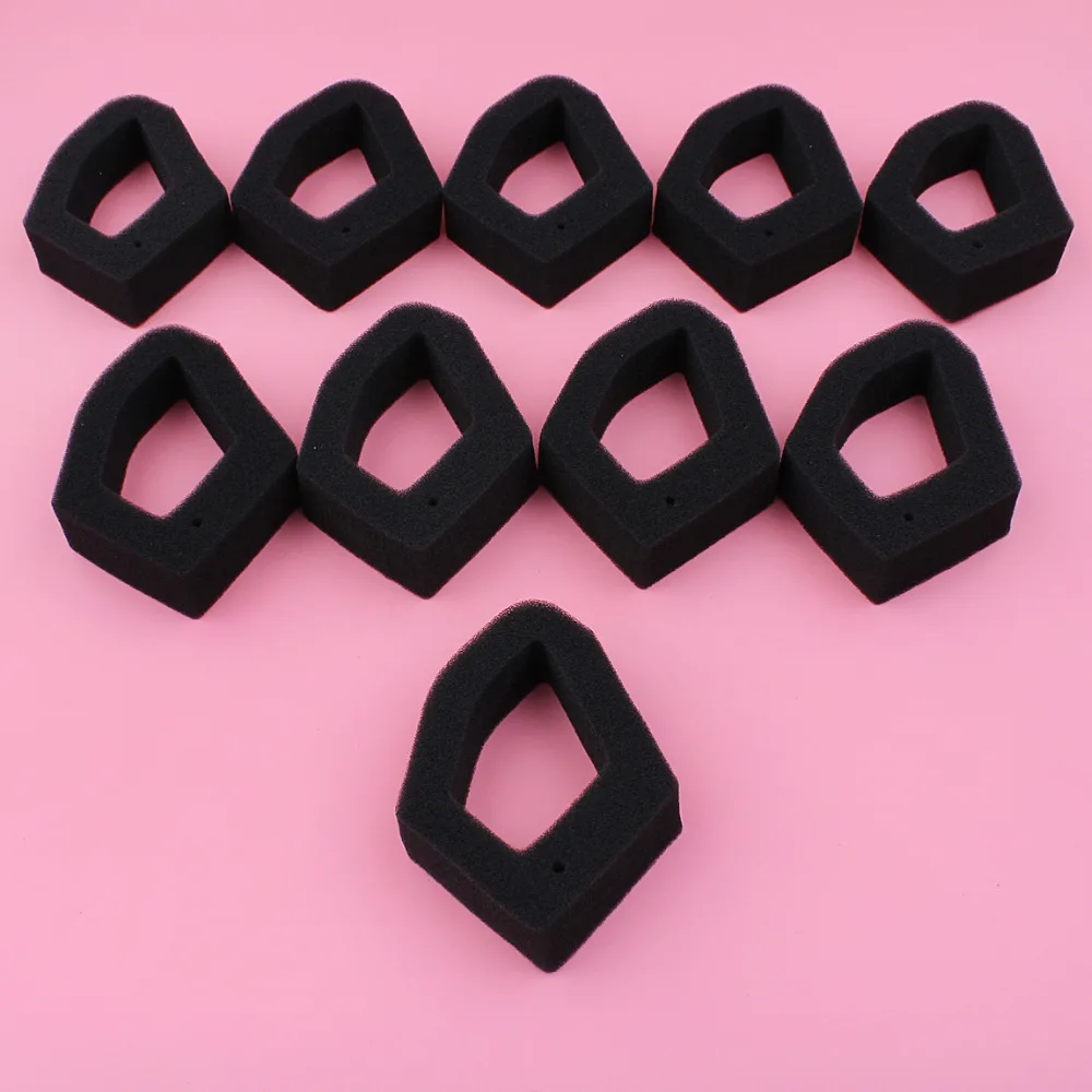 10pcs/lot Air Filter Element For Honda GX35 GX35NT HHT35S Trimmer Brush Cutter Lawn Mower Small Engine Motor Part