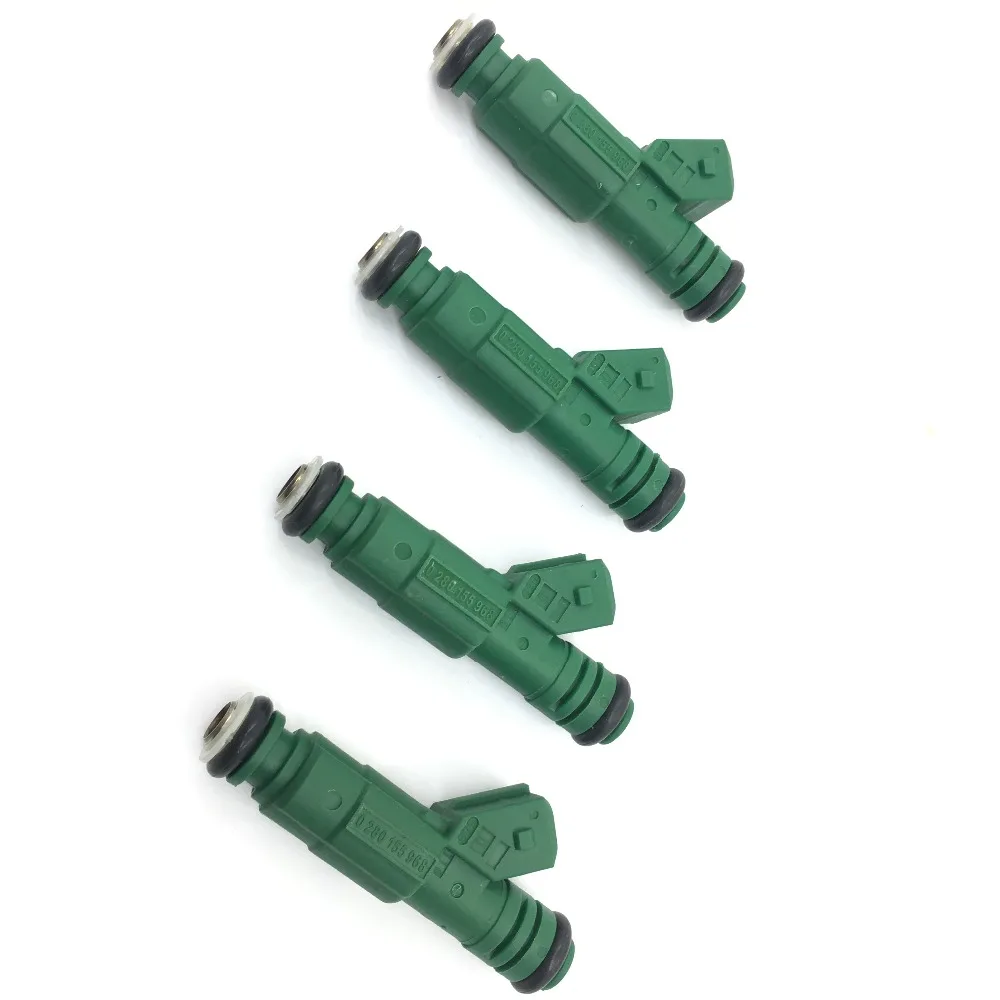 

4PCS/LOT High flow 0 280 155 968 fuel injector 440cc "Green Giant " For Volov fuel injector for Bosch free ship set of 4