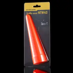 Free Shipping 1 PC Nitecore NTW40 Diffuser Traffic Wand Suitable for MH25 EA4 P25 The Flashlight with Head of 40mm