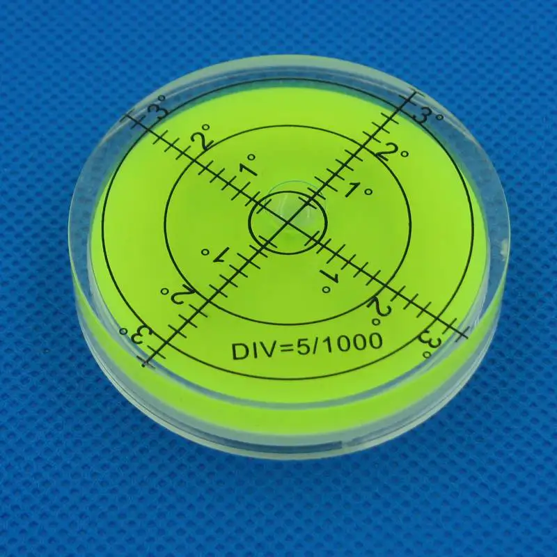 거품도 표시 표면 레벨링, 카메라 삼각대 가구 장난감 레벨 측정 기기, 60*12mm
