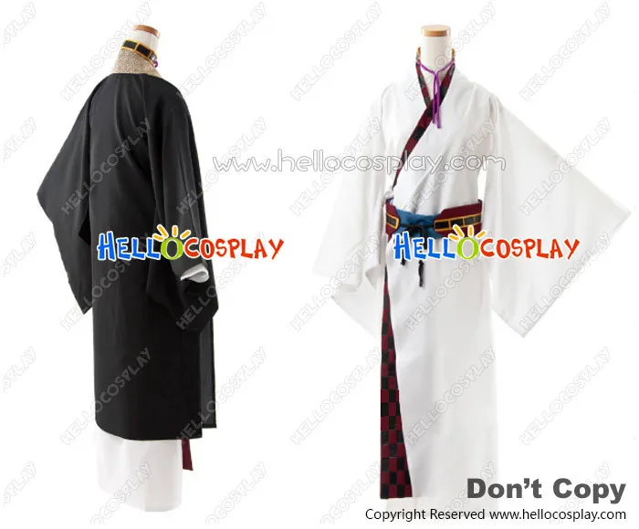 Hakuoki Hakuouki Shinsengumi Kitan Cosplay Chikage Kazama Costume Kimono H008