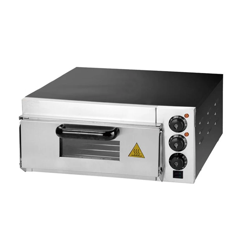 فرن البيتزا الكهربائية كعكة الدجاج المحمص طباخ البيتزا/فرن الطلاء الكهربائي طبقة واحدة الخبز آلة خبز البيتزا