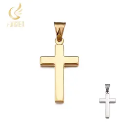 Cruz Pendant For Women Men Polished Stainless Steel Waterproof Simple Shiny Pendant Never Fade