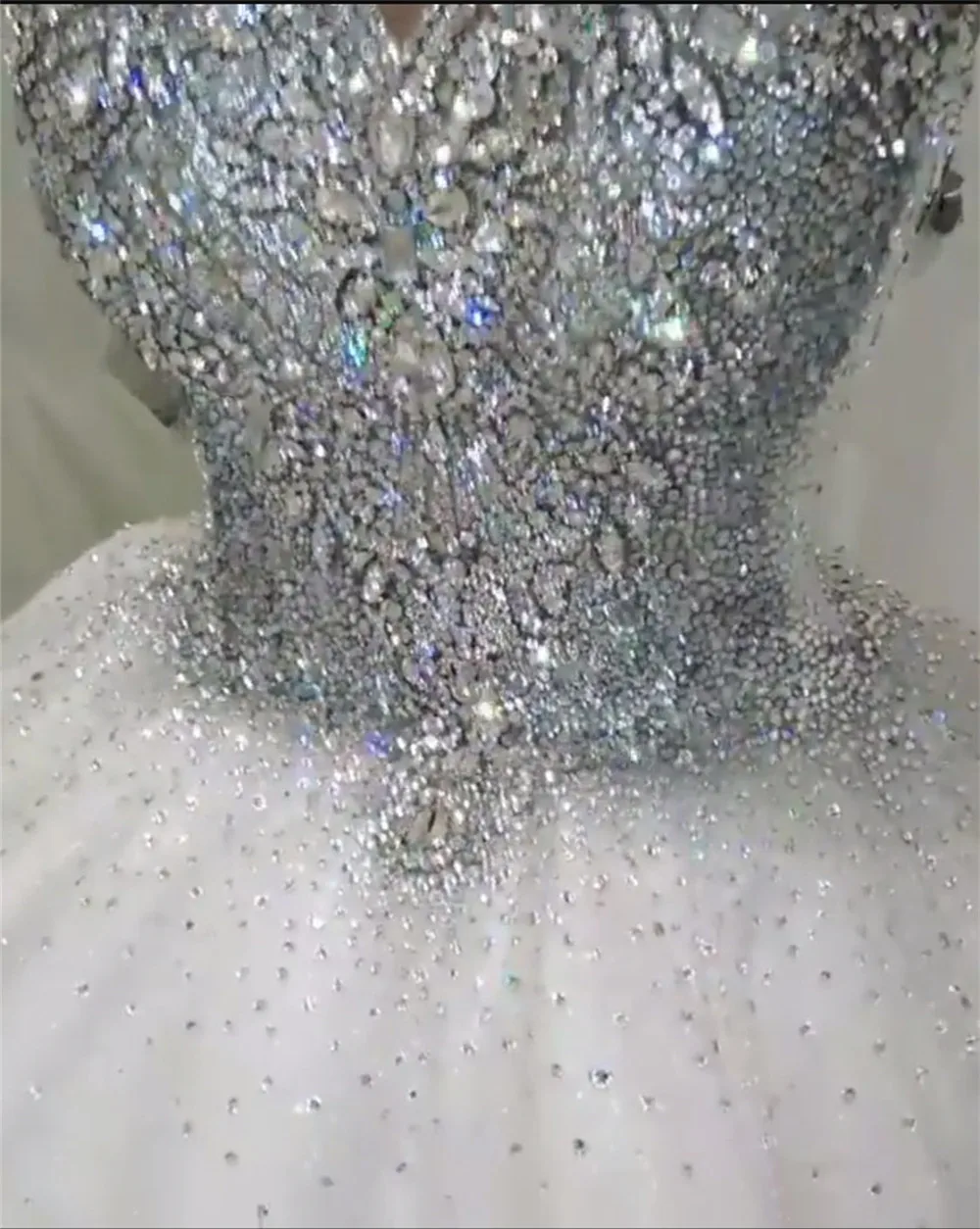 Robe de mariée formelle de luxe personnalisée, diamant perlé de cristal moelleux, patients haut de gamme, quelle que soit la robe de mariage, 2025