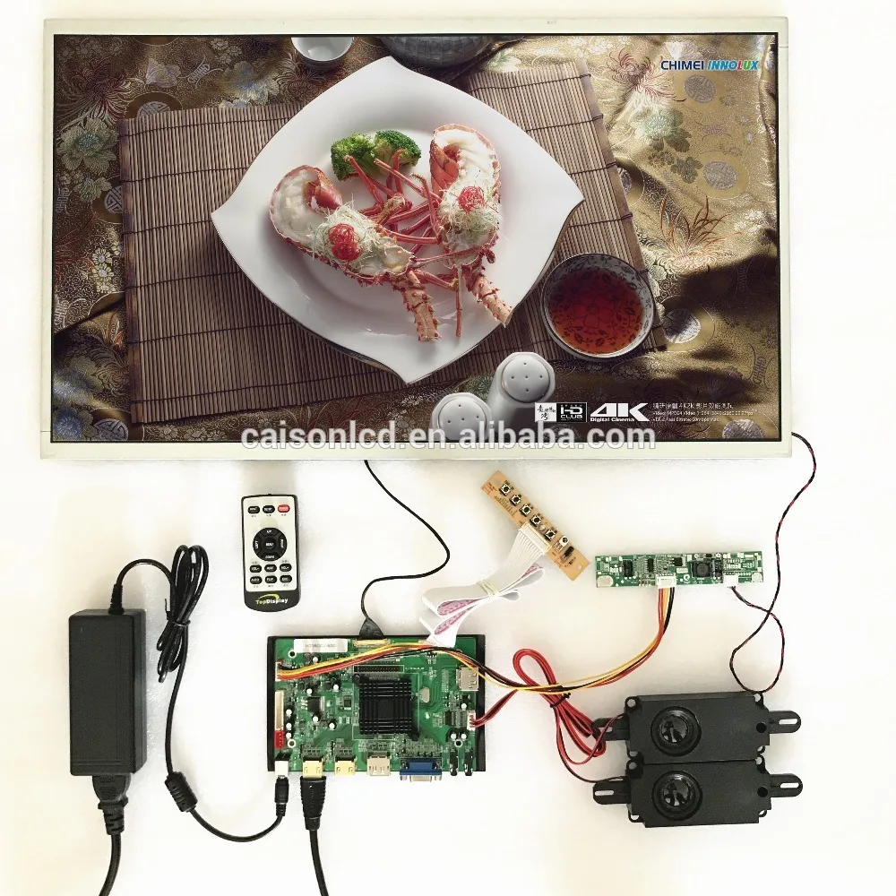 Vga dpオーディオ4klcdコントローラーボードサポートM238DCJ-E50、3840x2160