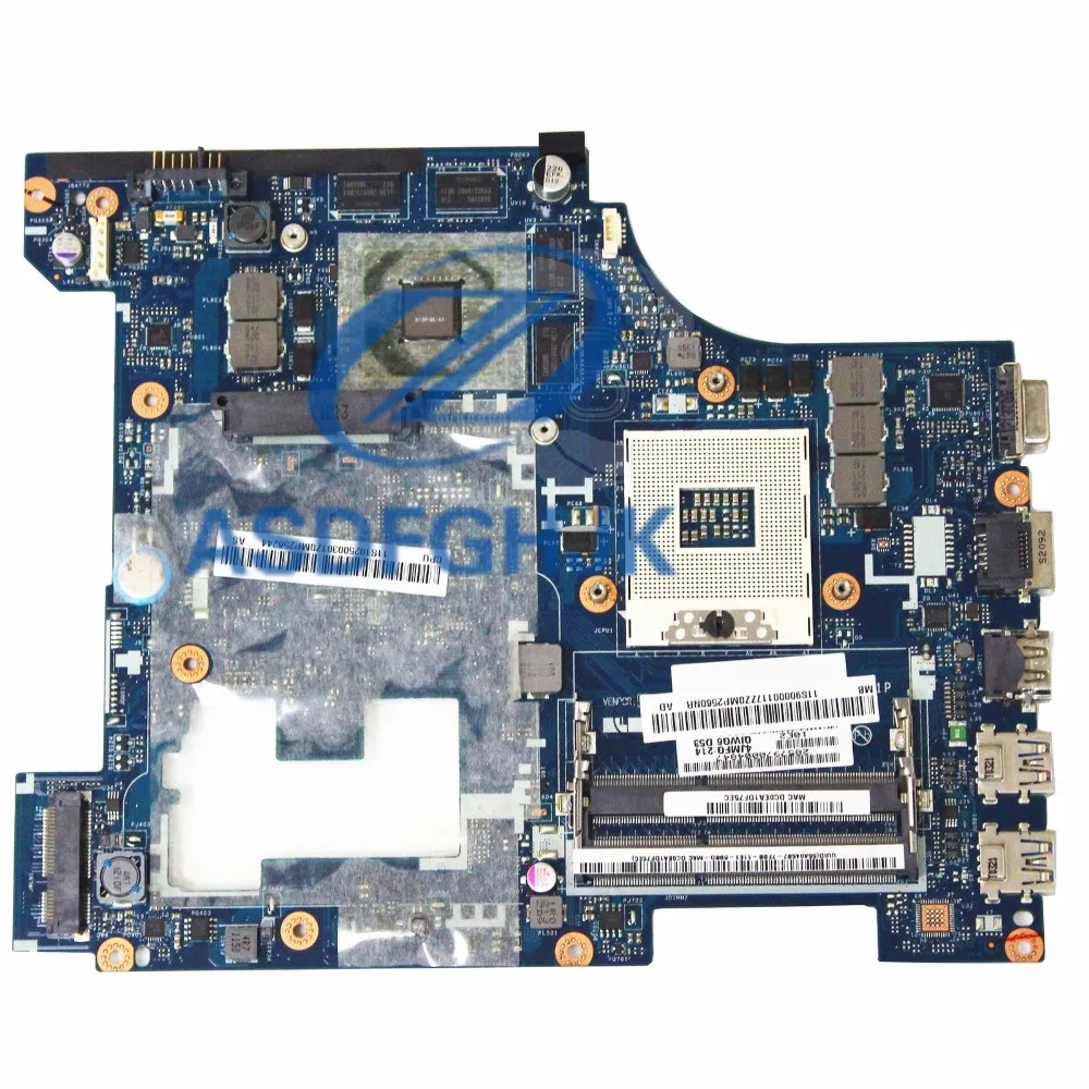 Wholesale Laptop Motherboard QIWG5 LA-7981P For Lenovo G580 11S90000117 DDR3 Non-integrated 100% Test Ok