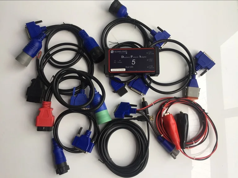 Heavy truck scanner dpa5 dearborn protocol adapter 5 truck diagnostic tool with cf-31 toughbook touch laptop full set direct use