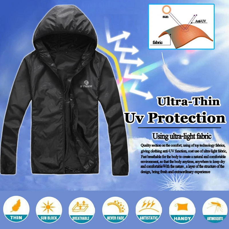 X-TIGER Unisex Rain Coat Cycling Jersey Multi Jacket Waterproof Windproof Ciclismo MTB Bike Bicycle Clothes Cycling Clothing