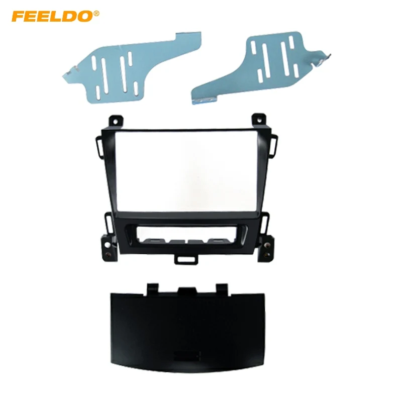 FEELDO Car 2DIN Stereo CD DVD Radio Fascia For OPEL Zafira Sports Tourer 2011 Panel Frame Dash Mount Installation Kit #FD5222