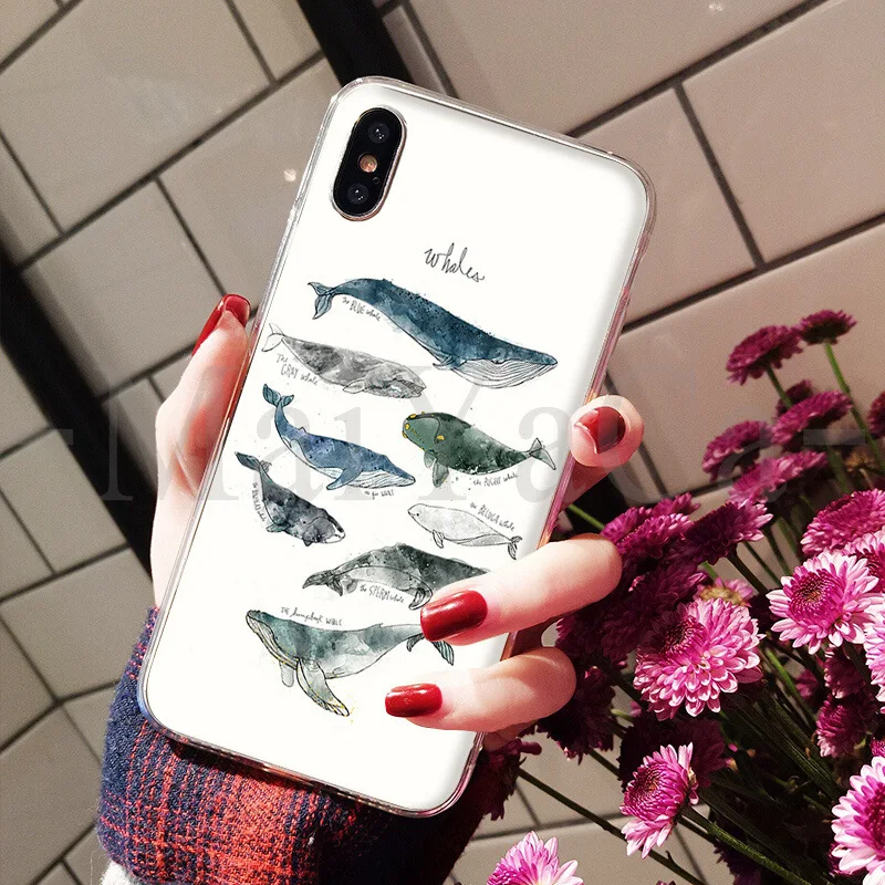 MaiYaCa Killer Whales Print Ocean animals High Quality Classic High-end Phone case for iPhone 8 7 6 6S Plus X XS max 5 5S SE XR