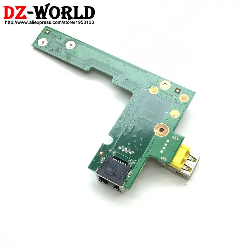 New Original for Lenovo Thinkpad L430 USB Subcard RJ45 Subcard 14W Network Connector Lan Board Subcard 04W3743