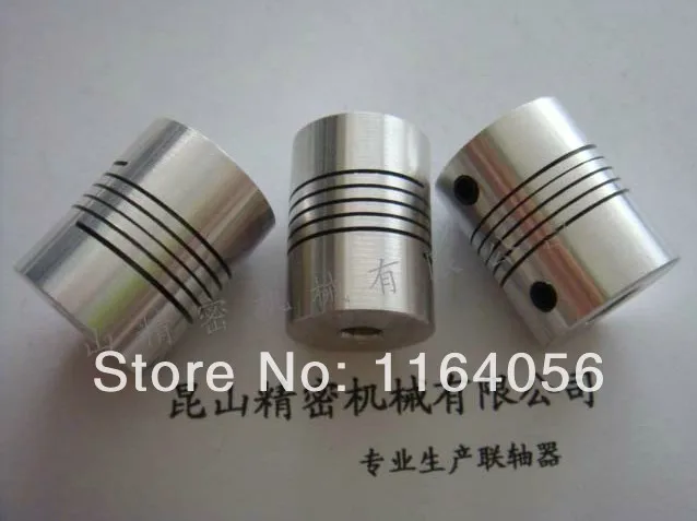 DR 6mm x 6.35mm CNC Flexible Coupling Shaft Coupler Encode Connector OD25 L30