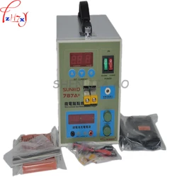 Spot Welder with LED light Battery Welder Applicable Notebook & Phone Battery Precision Welding Pedal 787A+ Battery Spot Welder