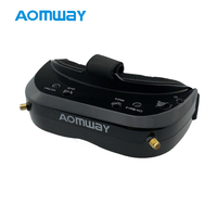 2019 New Aomway Commander Goggles V1S 2D 3D 64CH 5.8G FPV Video Headset Support HDMI 720p DVR Headtracker Instead V1 v2