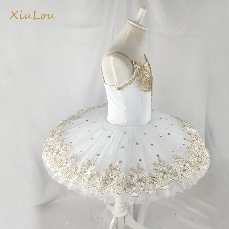 Branco profissional bailarina ballet tutu para crianças crianças meninas adultos bailarina festa ballet trajes meninas