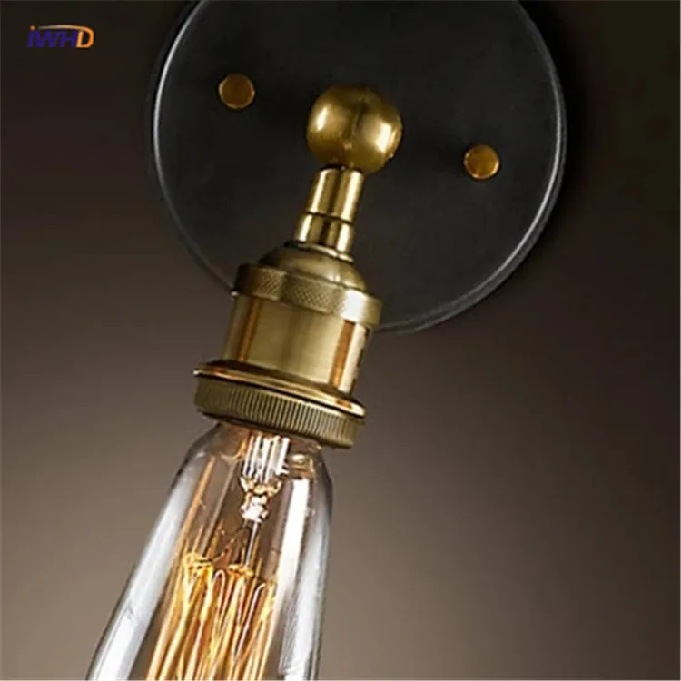 

Edison Loft Vintage Wall Light Fixtures Adjustable Iron Antique Wall Lamp Retro Industrial Bathroom Stair Lamps Home Lighting