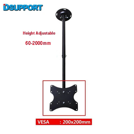 เพดานทีวีติดMC3260เต็มหมุนปรับ13 "-37"เพดานทีวีM Ount B Racket LEDจอแอลซีดีผู้ถือ