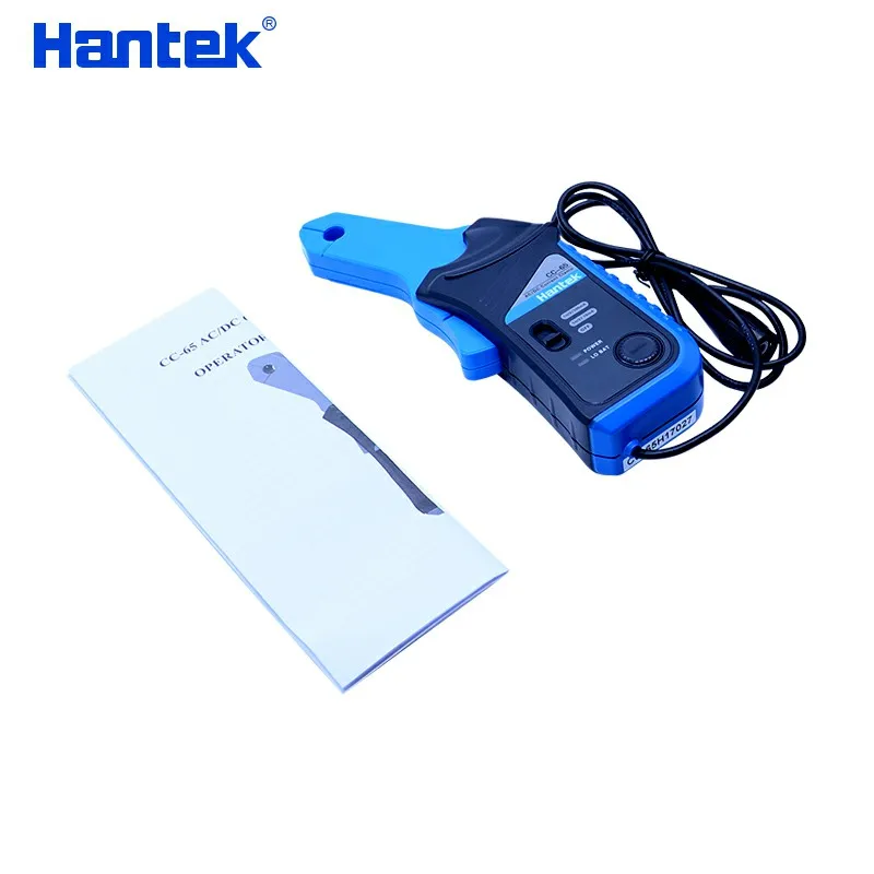 Hantek AC/DC Current Clamp for oscilloscope CC-65 CC-650 20KHz/400Hz Bandwidth 1mV/10mA 65A/650A with BNC plug