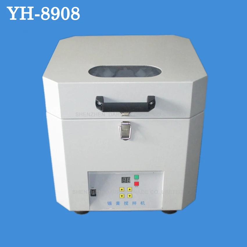 

1PC New Automatic Solder Paste Mixer YH-8908 Tin Cream Mixer 500g-1000g Desktop Solder paste mixer Machine 110/220V