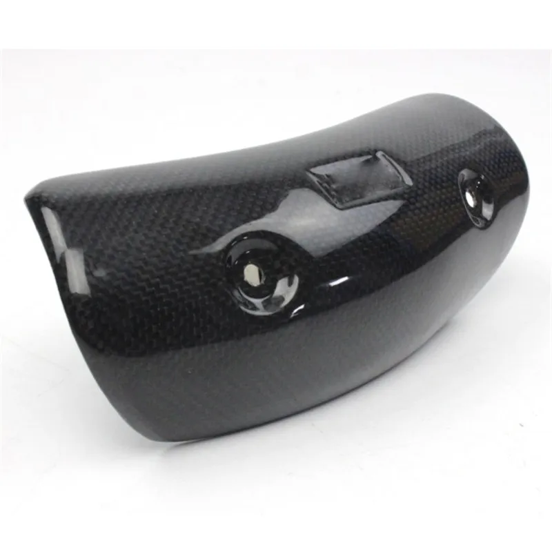 Motorcycle Moto Exhaust Muffler Cover Carbon Fiber Color Protector Heat Shield Cover Guard TMAX530 CB400 CBR300 Z250 Z750