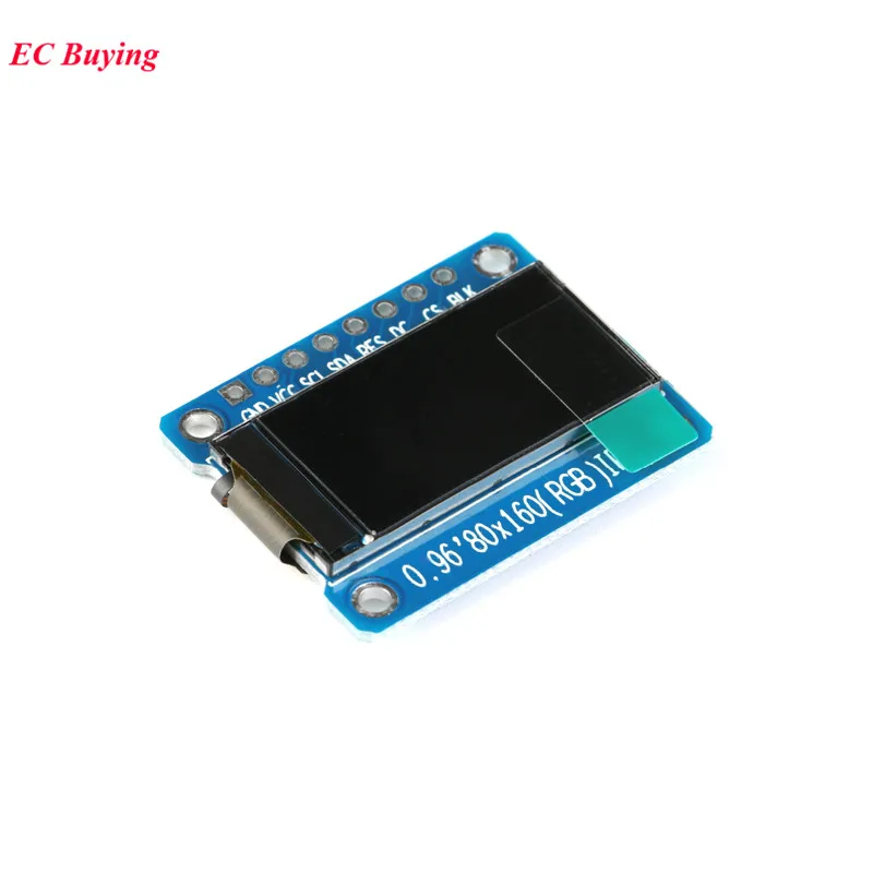 0.96 Inch IPS Display OLED Module for Arduino 80*160 65K Colorful RGB TFT LCD Board ST7735 ST7735 DIY