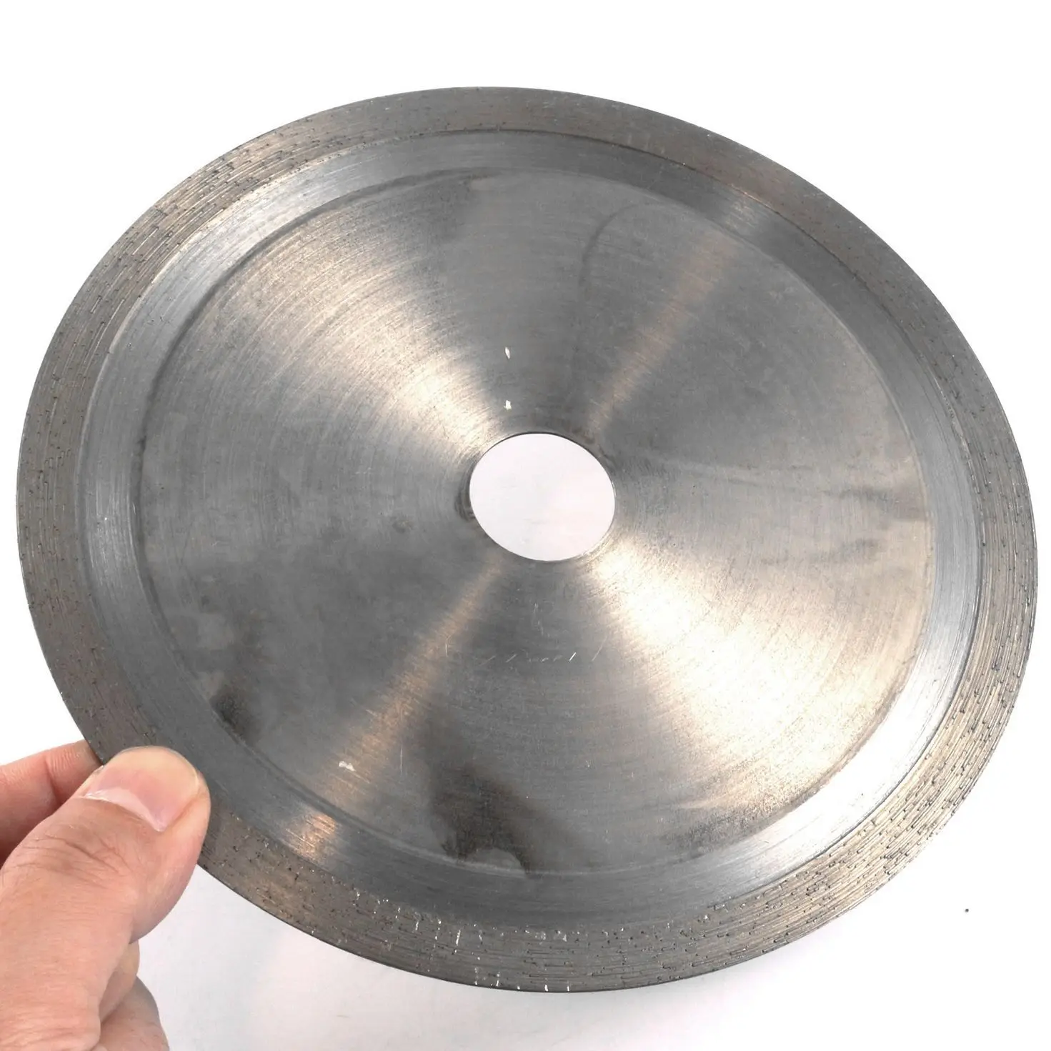 7 "cal 175mm spiekane brzeszczot diamentowy lapidary płyta skalna wykończenie Arbor 25mm tuleje 3/4" 5/8" ILOVETOOL
