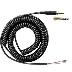 Cavo di ricambio Poyatu per SONY MDR-7506 7509 V6 V600 V700 V900 MDR 7506 cuffie cavo DJ di riparazione a spirale a molla