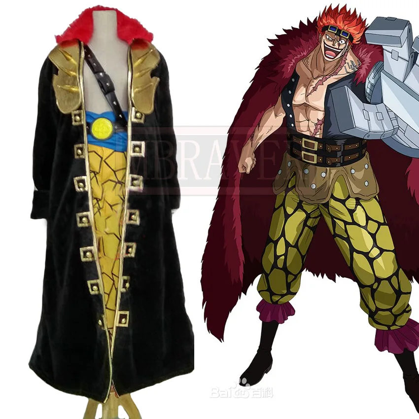 

Eustass Kid Christmas Party Halloween Uniform Outfit Cosplay Costume Customize Any Size