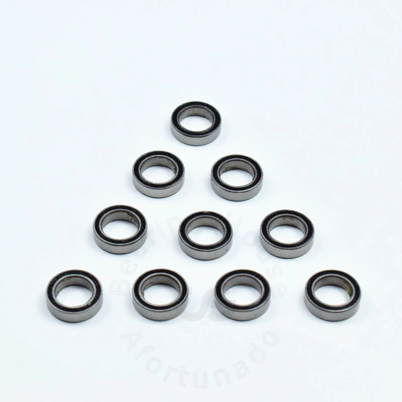 Lager 6700RS, 10 Stück, 10 x 15 x 4 mm, Chromstahl, mit Gummidichtung – Detail 11