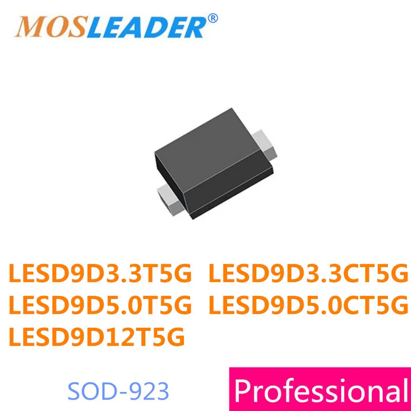 

Mosleader 3000 шт. 8000 SOD923 LESD9D3.3T5G LESD9D3.3CT5G 3V3 3,3 V LESD9D5.0T5G LESD9D5.0CT5G 5 V LESD9D12T5G 12 V ESD в китайском стиле