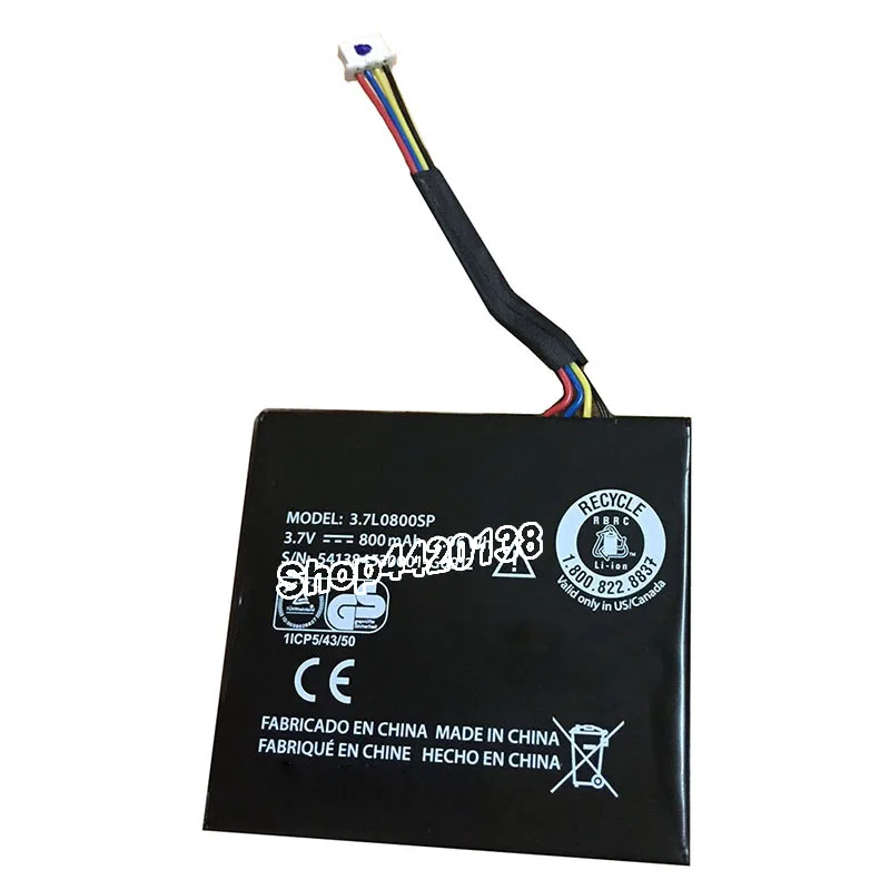 3.7L1200SP 2.96Wh 800mAh 3.7V Battery For Texas Instruments N2/AC/2L1/A For TI-Nspire CX CAS 541384530001-G0912 Series