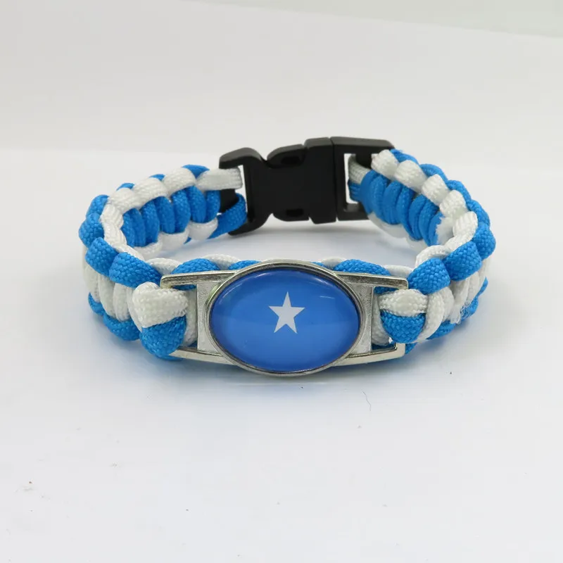 Love Somalia Bracelets Charm Somalia Flag Wrap Bracelets For Women And Men Jewelry