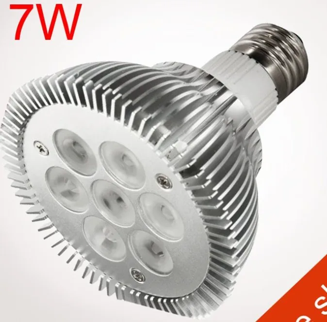 700LM 7W Par30 LED Dimmable Par 30 Bulb Light E27 Spotlight White/ Warm White