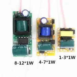 5pcs Constant Current LED Driver Lamp Power Supply 280mA 300mA 1W 3W 5W 7W 9W 10W 20W 30W 36W 50W Isolation Lighting Transformer