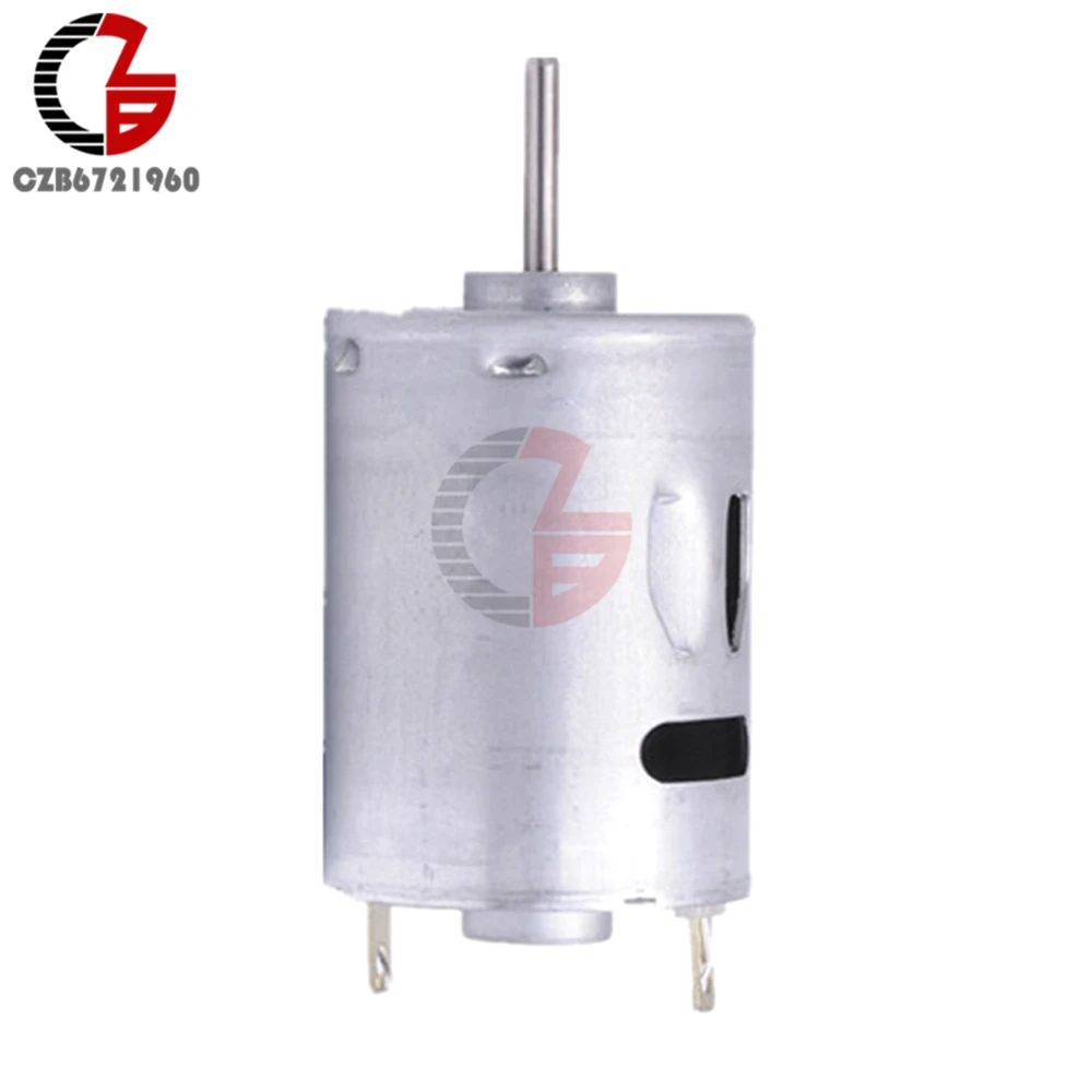 380 DC Motor DC 12V 24V High Speed Hobby Toy Micro Motor 8000RPM 16000RMP High Torque for Smart Car Electronic DIY 5pcs