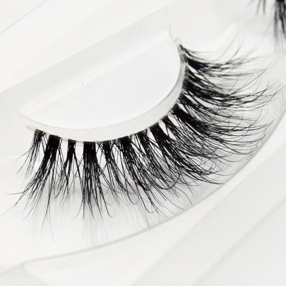 False Eyelashes Invisible Band Ciglia 3D Visone Ciglia Finte Fatti A Mano Fascia Trasparente Ciglia per il Trucco Cilios Ciglia di Visone