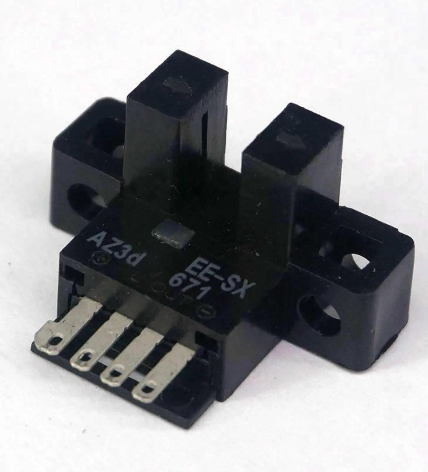 5 Pcs NPN DC5-24V 100mA Slotted Optical Switch EE-SX671 5 Mm Photoelectric Sensor