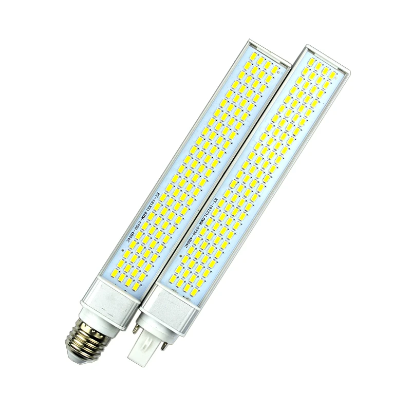 

G23 G24 E27 8W 10W 12W 15W 18W 30W 85V-265V/AC Horizontal Plug lamp SMD5730 Bombillas LED Corn Bulb Spot light Cold Warm White