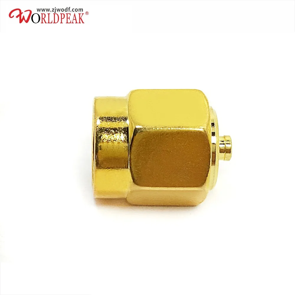 Free shipping 2PCS waterproof sma male to ufl male adapter connector