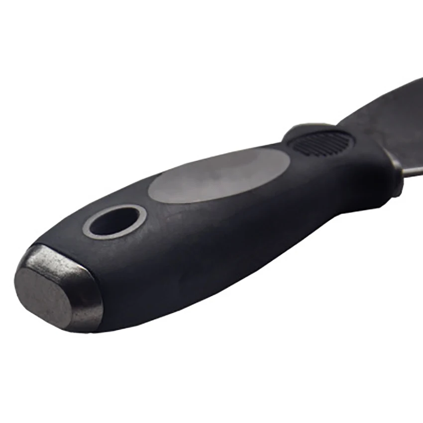 Cuchillo de masilla de acero inoxidable 7 en 1, mango de plástico, pala raspadora multifunción, herramienta de construcción de pintura de enyesado de pared