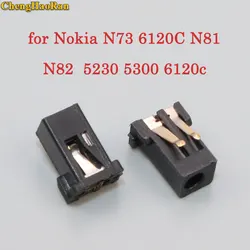 ChengHaoRan 1-10pcs for Nokia phones N72 N73 N81 N82 5700 6300 5230 5310 5300 6120c 5130 charging socket  Power jack connector