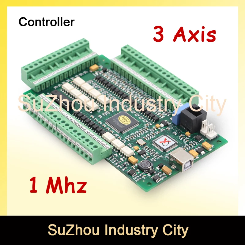 

3 Axis MACH3 USB CNC Motion Control Card frequency 1MHZ CNC Controller Driver Board used for stepper motor and servo motor