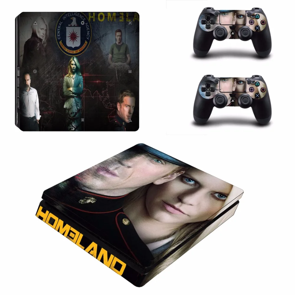 

Тонкая Виниловая наклейка для консоли Sony PlayStation 4 и 2 контроллеров PS4