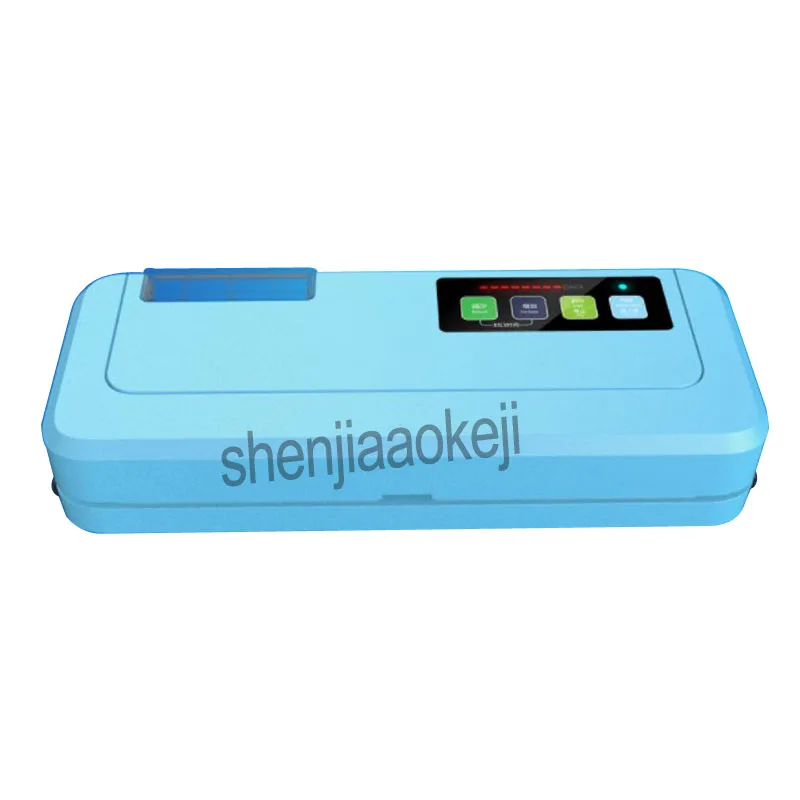 Máquina de sellado al vacío para el hogar, sellador multifunción de 220v y 220w, uso dual en seco y húmedo, comercial, 1 unidad