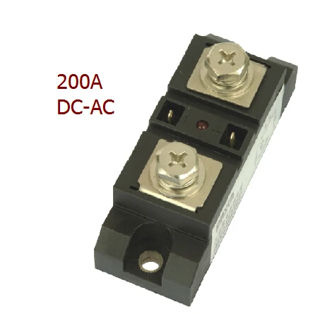 

Factory price 200A SSR DC 3-32v to AC 75-480v, ac solid state relay industrial solid state relay, single phase ssr