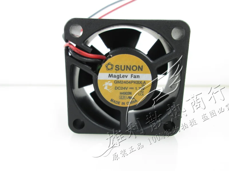 

1PCS Free Delivery sunon GM2404PKBX-A 24V 1.7W 4CM 4020 2 line cooling fan